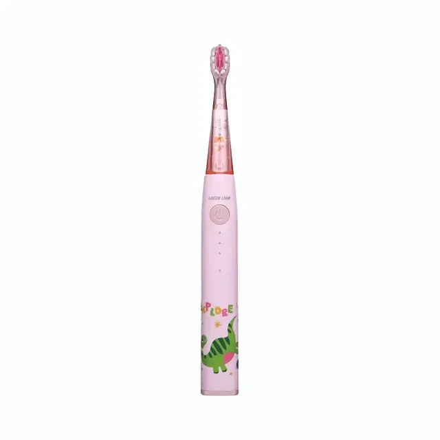 ⁦فرشاة أسنان كهربائية للأطفال ذات شعيرات ناعمة  -GREEN LION KIDS ELECTRIC TOOTHBRUSH⁩ - الصورة ⁦2⁩