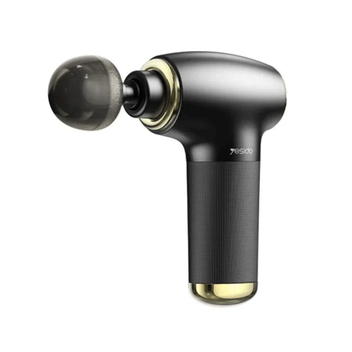 جهاز تدليك محمول من نوع -YESIDO MASSAGE GUN BLACK MG02 - الصورة 2