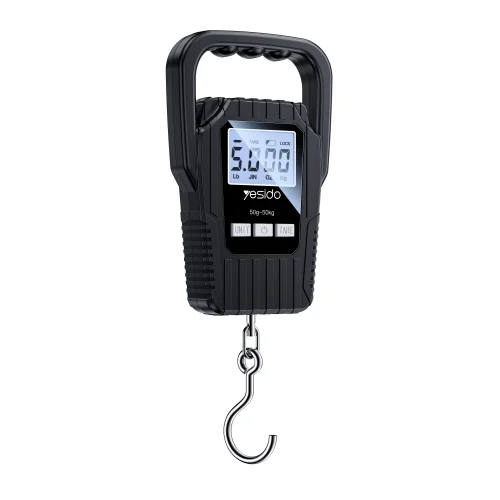 ميزان الأمتعة الرقمي المحمول (50 كجم)-Yesido MG44 Portable Digital Luggage Scale